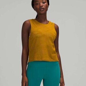 Lululemon Train to Be Tank Top *Camo Dot Camo Gold Spice Size Small